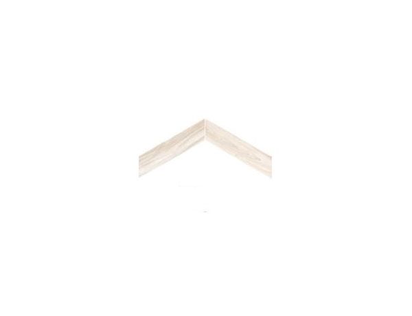 Gresie portelanata ELEGANCE WOOD chevron white 11x54 cm