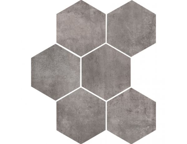 Gresie / Faianta CLAYS Lava Hexagon 21x18,2 cm
