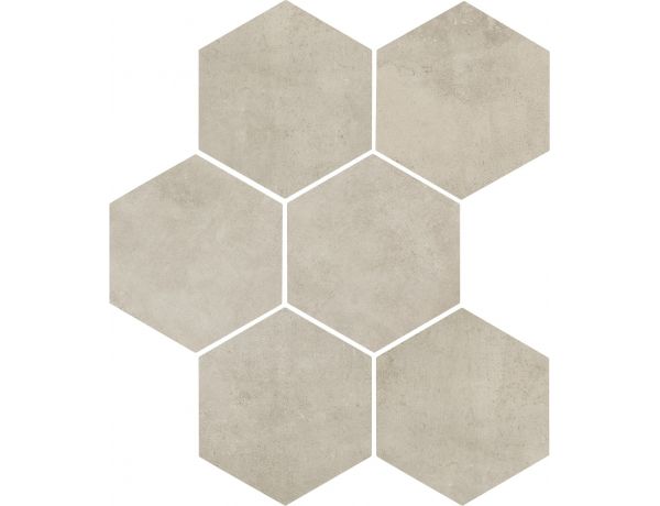 Gresie / Faianta CLAYS Shell Hexagon 21x18,2 cm